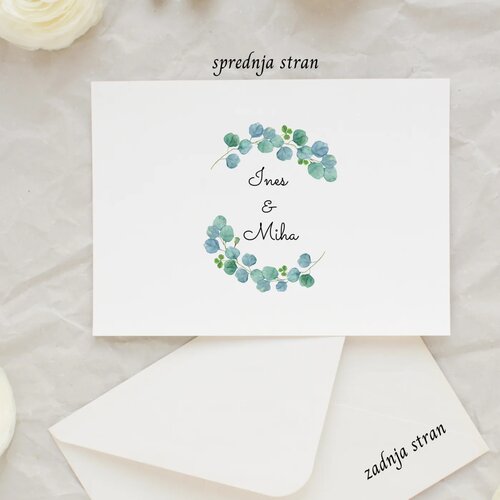  Kuverte za poročna vabila porkv 26-09 Cene