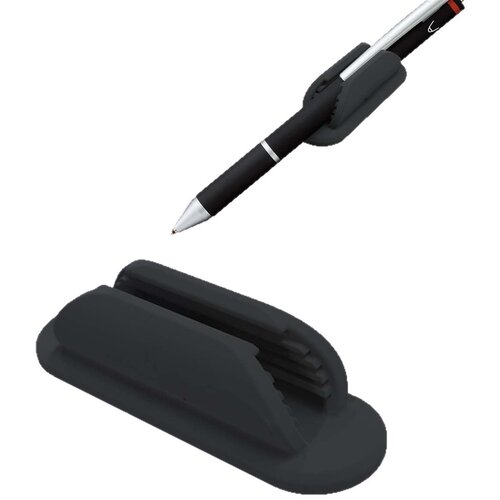 INF Silikonske sponke za držalo pisal - 2 kosa Black, (5000326964) Slike