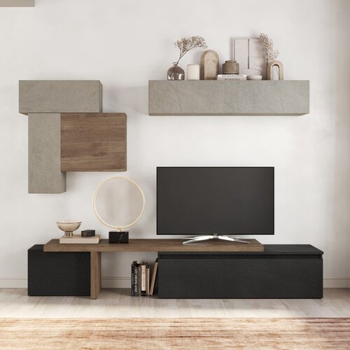 LC Mobili Modularna stenska enota za TV 280x180 cm INFINITY 2.0 900034 Cene