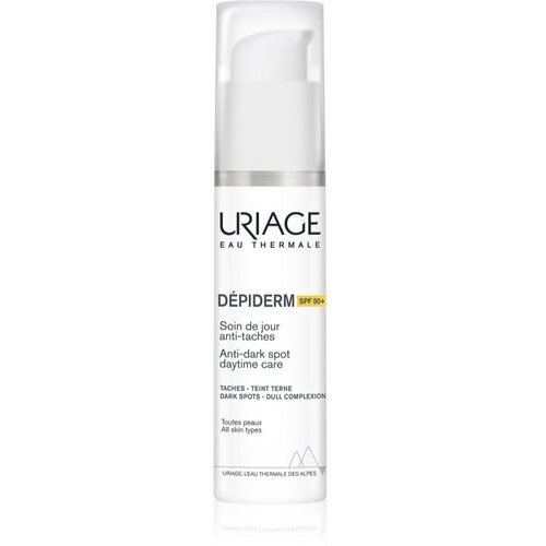 Uriage D&amp;eacute;piderm Anti-dark spot daytime care za&amp;scaron;čitna dnevna krema za preprečevanje pigmentnih madežev SPF 50+ 30 ml Slike