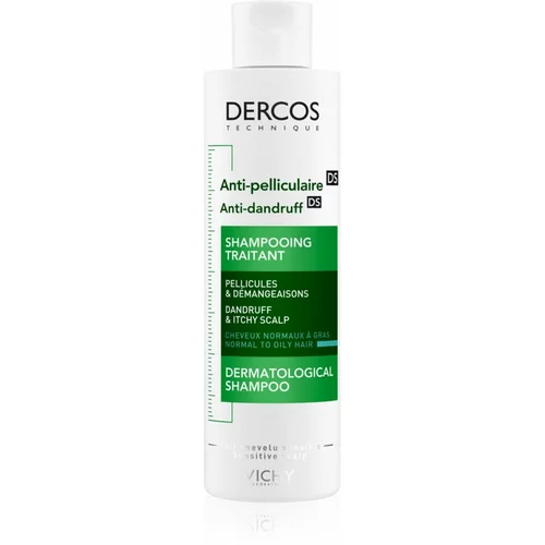 Vichy dercos anti-dandruff normal to oily hair šampon protiv peruti 200 ml za žene
