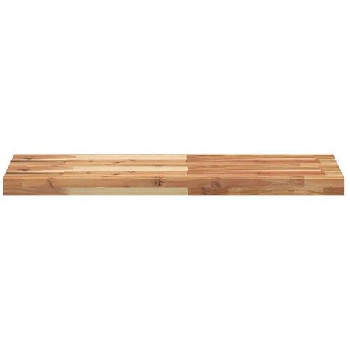 Plutajuća polica s uljnim premazom 100x30x4 cm od drva bagrema Slike