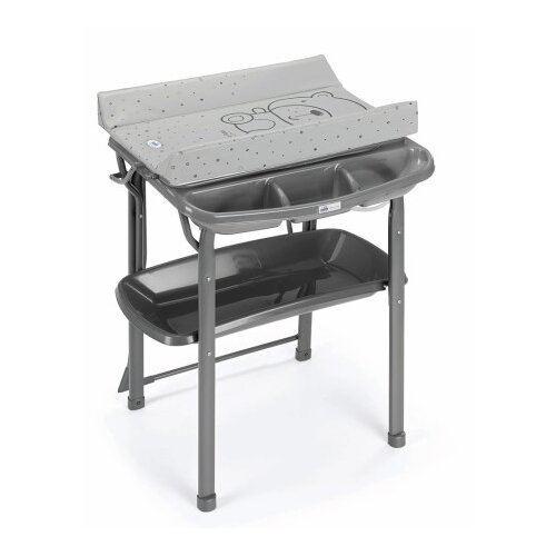 Cam Previjalna miza z banjico AQUA SPA Teddy Grey Slike