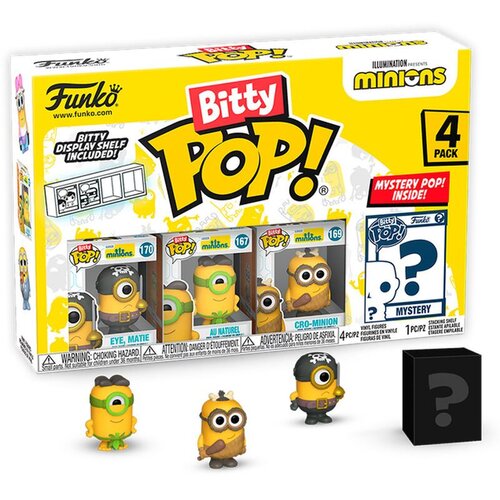Funko Bitty Pop Blister 4 figure Bitty POP Minions Serija 1 Cene