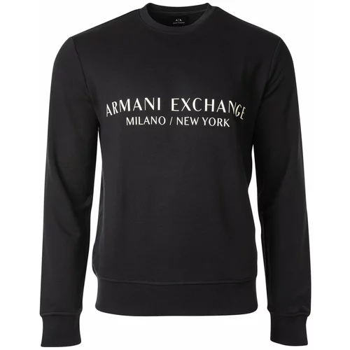 Armani_Exchange Sweater majica tamno plava