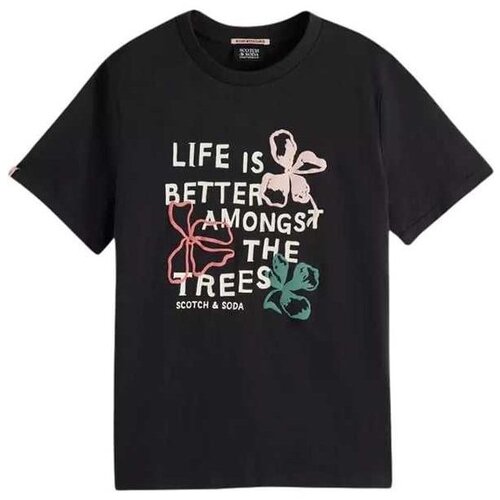 SCOTCH &amp;amp; SODA crna ženska majica SS180186-U001 Slike