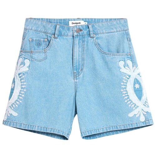 Desigual Kratke hlače & Bermuda WAKAND 26SWDD45 Modra Cene