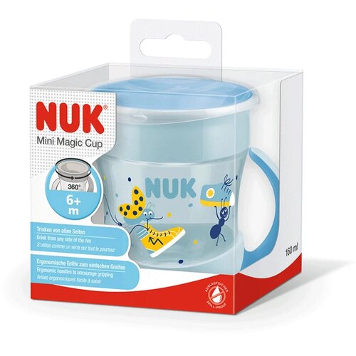 Nuk ča&amp;scaron;a za učenje za bebe mini magic cup plava, 6m+ Slike