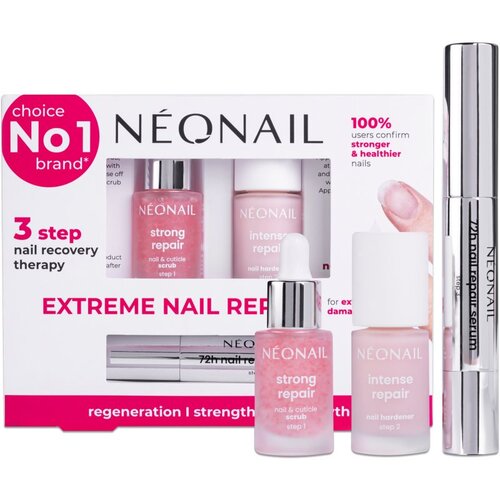 NeoNail Nail Care Set Extreme Nail Repair set(za nohte in obnohtno kožo) Slike