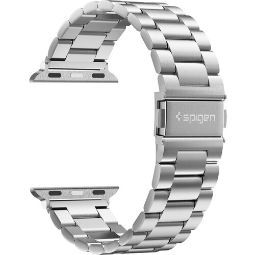 Spigen pašček silikonski apple watch all series 44mm silver, (641400) Cene