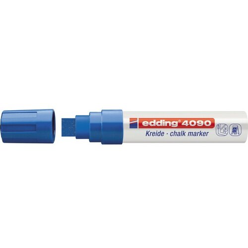 Edding Marker za staklo chalk marker E-4090 4-15mm plava Slike