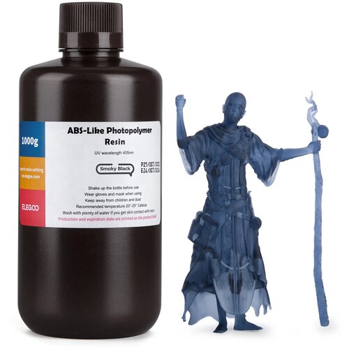 Elegoo abs-like resin 1000g smoky black Cene