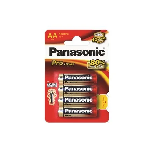 Panasonic baterije LR6PPG/4BP Alkaline Pro Power