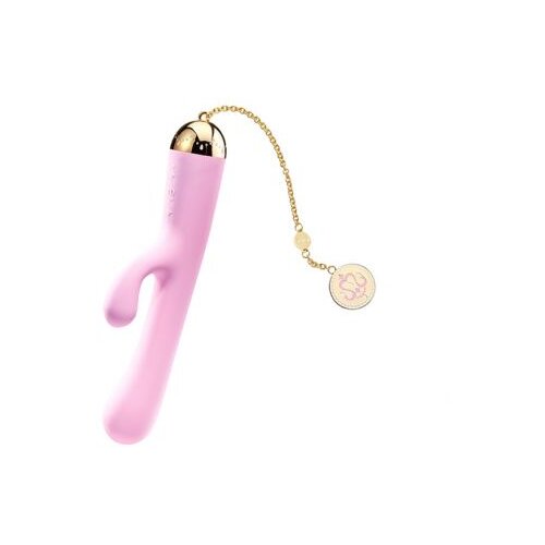 Zalo Ichigo Rabbit - Pametan, punjiv, vodootporan vibrator s klitorisnom rukom (ljubičasta) Slike