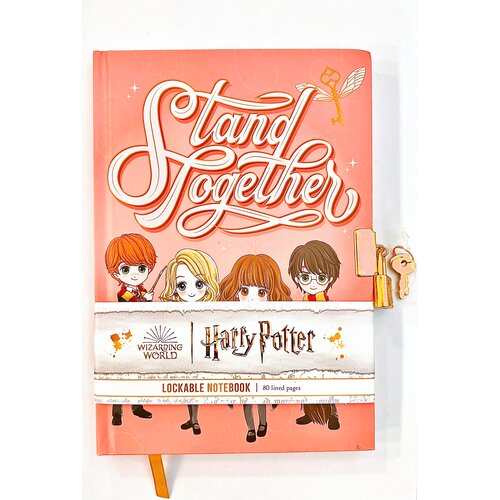 HARRY POTTER Stand Together premium A5 dnevnik s ključavnico Pyramid Cene