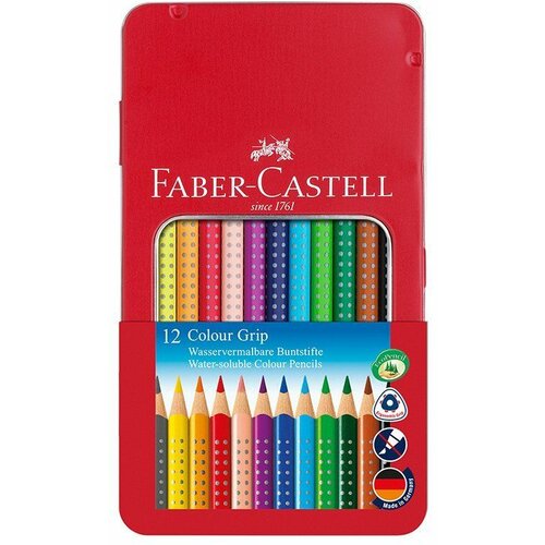 Faber-castell Drvene bojice Grip Sparkle metalna kutija 1/12 201910 Cene