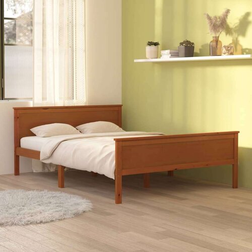  Za krevet od masivne borovine boja meda 120 x 200 cm Slike