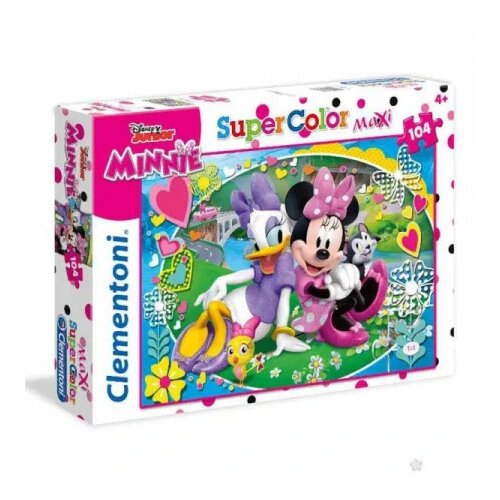 Clementoni puzzle 104 maxi minnie happy helpers ( CL23708 ) Cene