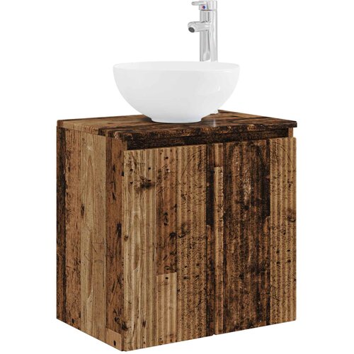 vidaXL Umivalnik s pritrditev na steno Star les 49,5 x 41 x 64,5 cm, (5000245130) Cene