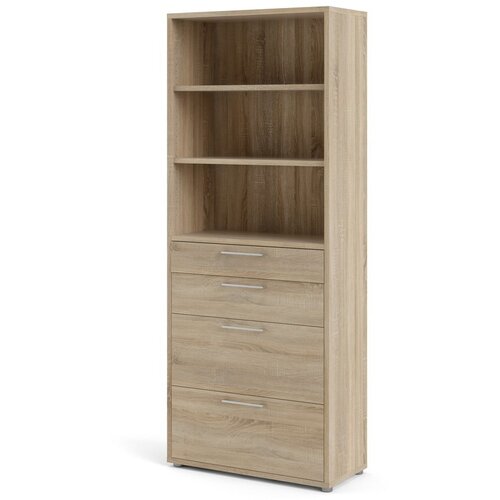 Tvilum Modularna biblioteka u dekoru hrasta u prirodnoj boji 89x222 cm Prima – Cijene