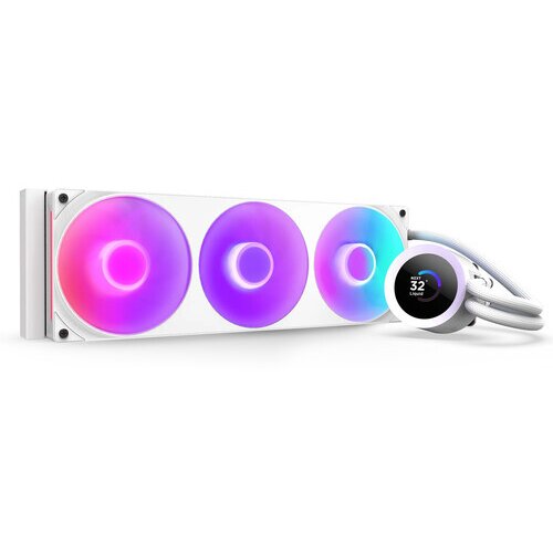NZXT Kraken Plus 360 RGB V2 vodeno hladjenje belo (RL-KR360-W2) Slike
