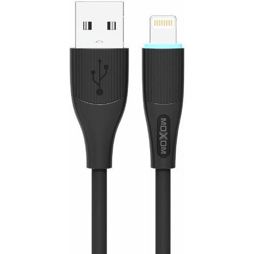Moxom USB data kabl MX-CB169 3A Lightning 1m/ crna Slike