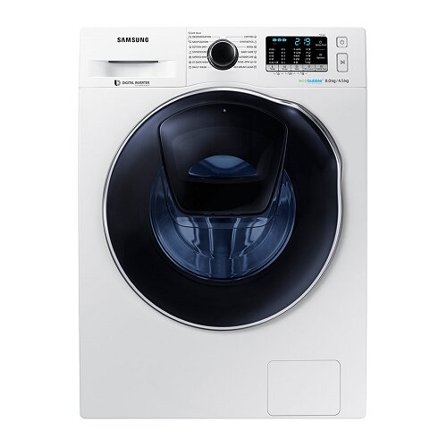 Samsung Ve&amp;scaron; ma&amp;scaron;ina i susilica WD80K5A10OW/LE AddWash Slike