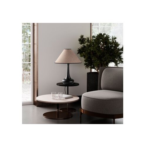 Opviq Stona lampa Luna-15251, 50x50x63 cm, IP20, Crno-smeđa Cene