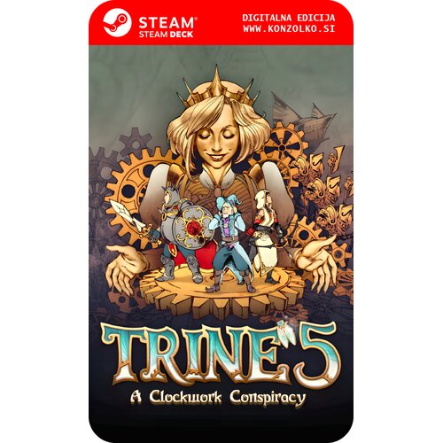 Trine 5 a Clockwork Conspiracy - Steam koda brez &scaron;katlice (WINDOWS PC | STEAM DECK) Cene