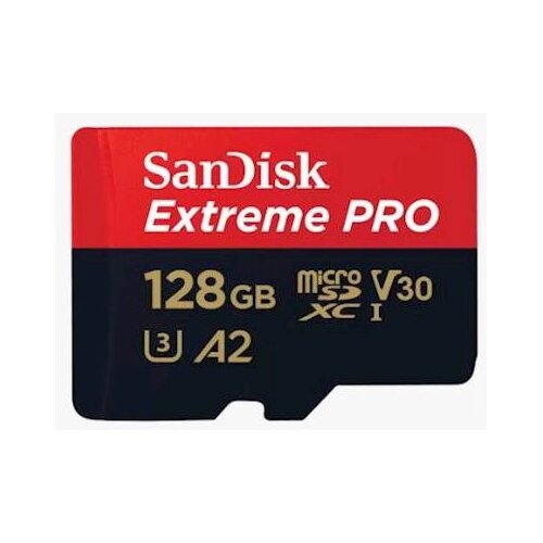 San Disk Spominska kartica microSDXC Extreme Pro 128 GB UHS‑I z adapterjem (SDSQXCD-128G-GN6MA) Cene