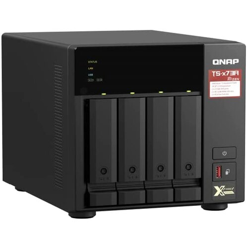 Qnap 4-bay NAS, AMD Ryzen V1000 series V1500B 4C/8T 2.2GHz, 8GB DDR4 RAM (2 x SODIMM Cijene