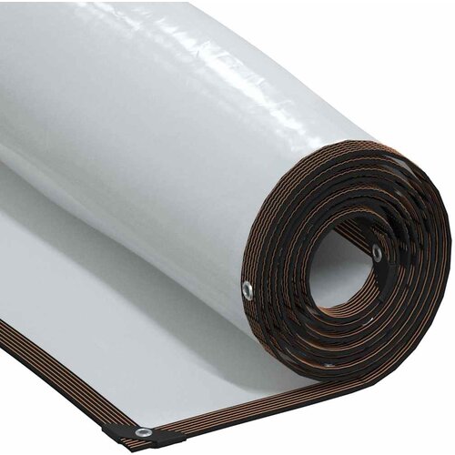 VidaXL Prozirna cerada s u&amp;scaron;icama 6x12 m polietilen Slike