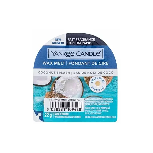 Yankee Candle coconut Splash vosak za aroma lampu 22 g unisex
