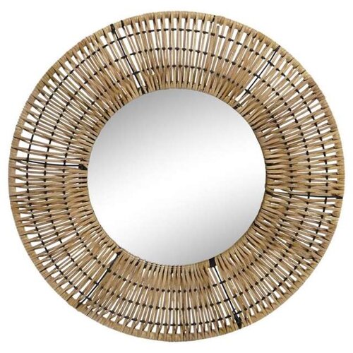  Zidno ogledalo DKD Home Decor Smeđa Prirodno gradski 60 x 6 x 60 cm Cijene