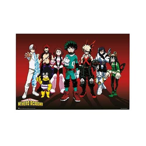 Grupo Erik Editores S. L. My Hero Academia, Manga - Poster - MHA, Hero Vision Cene