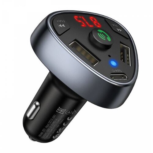 Hoco bluetooth prostoročna naprava E51 + 18W polnilec Slike