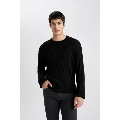 Defacto Relax Fit Crew Neck Knitwear Pullover Slike