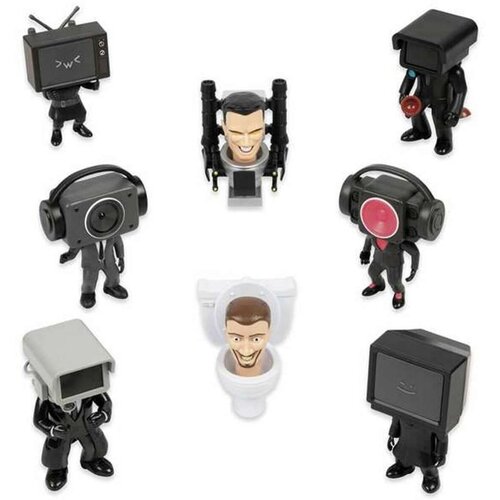 Figure djelovanja Skibidi Toilet Mini Mystery Slike