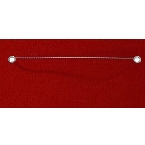 vidaXL Balkonski zastor crveni 140 x 240 cm od tkanine Oxford Cijene