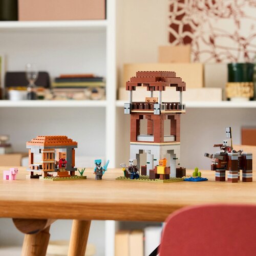 Lego LEGO&amp;reg; Minecraft&amp;reg; - Predstraža pilidžera i ravadžer (21278) Slike