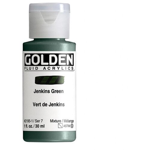  GOLDEN tečna akrilna boja 30 ml | 2195 jenkins green Slike