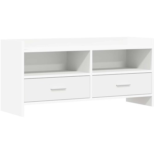 VidaXL ormar 100 x 33 x 47 cm Bijela Konstruirano drvo Slike