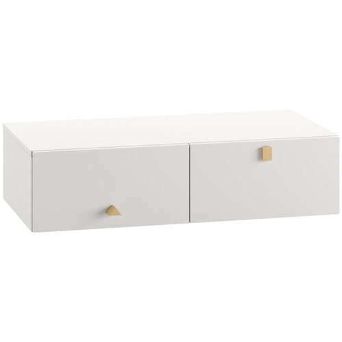 Pinio Svetlo siva nizka otroška komoda 100x25 cm Cube - Pinio Cene
