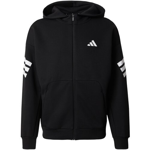 Adidas Muški duks sa kapuljačom m fi 3s fz, Crni Cene