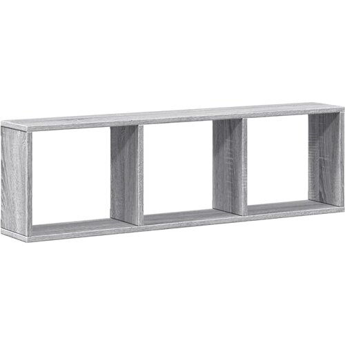 Maison Chic Stenska omarica - Zidna omarica 100x16x30 cm siva sonoma inženirski les iu962, (22062747) Slike