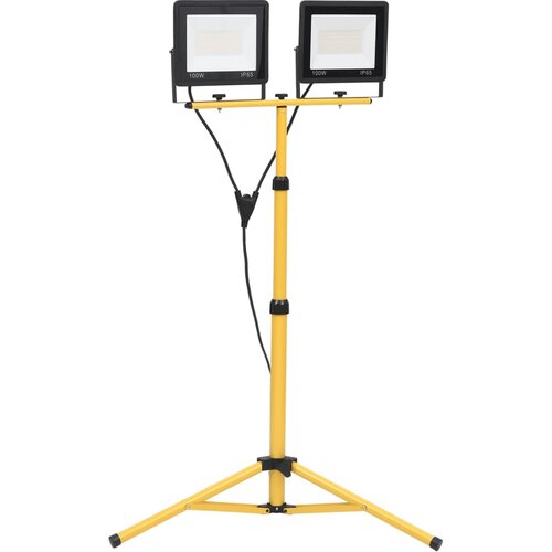 vidaXL LED reflektor s stojalom 2x100 W hladno bel Cene