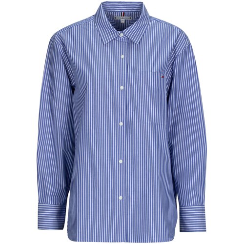 Tommy Hilfiger ESS POPLIN EASY FIT SHIRT Plava Slike