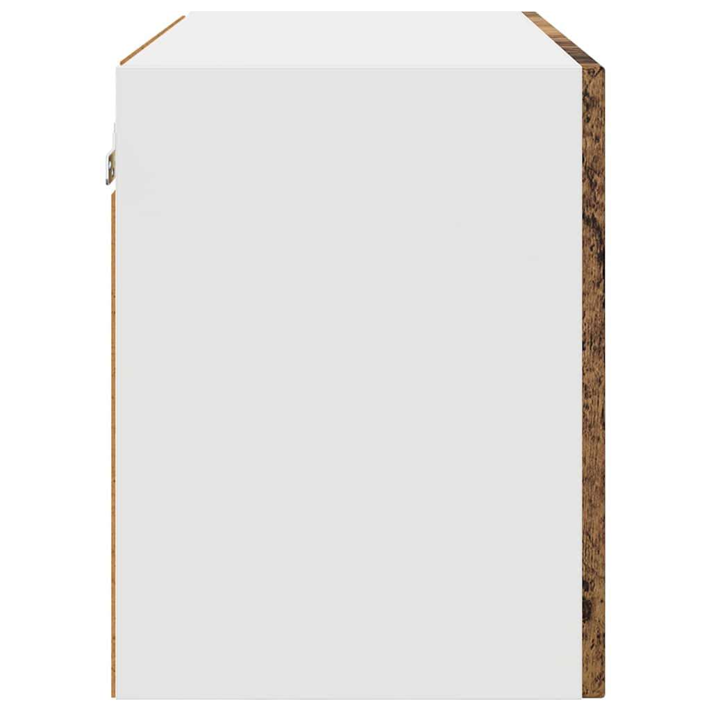  Zidni kuhinjski ormarić Zidne 2 pcs Staro drvo 60 x 31 x 40 cm Slike
