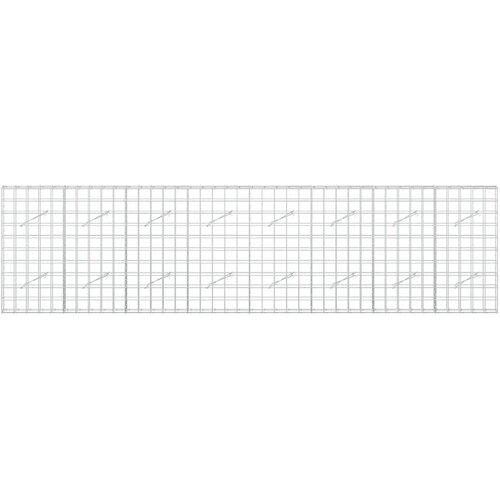  Gabion s žicom debljine 5 mm i mrežom 10x10 cm 400x10x100 cm - 10 cm 100 cm 400 cm Slike