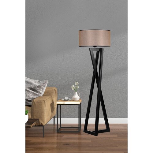 Opviq Maçka 8747-3 blackwalnut floor lamp Cene